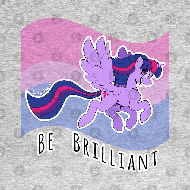 MLPRIDE Twilight Sparkle / Bisexual by OverlordNeon